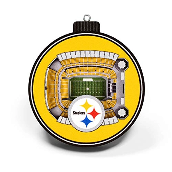 YouTheFan NFL Pittsburgh Steelers 3D StadiumView Ornament - Heinz Field