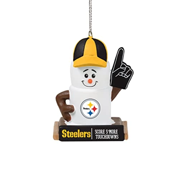 FOCO NFL Unisex-Adult NFL Team Logo Holiday Tree Smores Mug Ornament