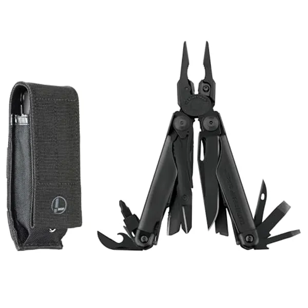 LEATHERMAN, Surge, 21-in-1 Heavy-Duty Multi-tool for Work, Home, Garden, DIY & Auto, Black with MOLLE Sheath