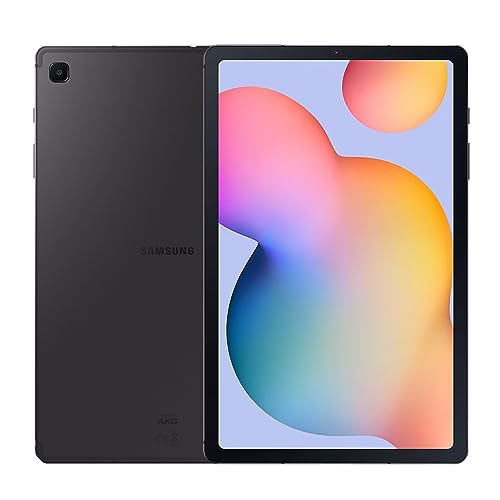 SAMSUNG Galaxy Tab S6 Lite 10.4" 128GB Android Tablet, LCD Screen, S Pen Included, Slim Metal Design, AKG Dual Speakers, 8MP Rear Camera, Long Lasting Battery, US Version, 2022, Oxford Gray - 128GB - Oxford Gray