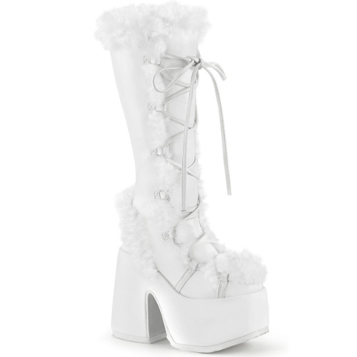 Camel-311 | White Vegan Leather / 7