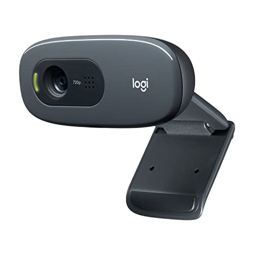Logitech Hd Webcam C270, 720p Widescreen Video Calling & Recording (960-000694), 3.15 Lb
