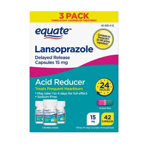 Equate Lansoprazole (3 Pack)