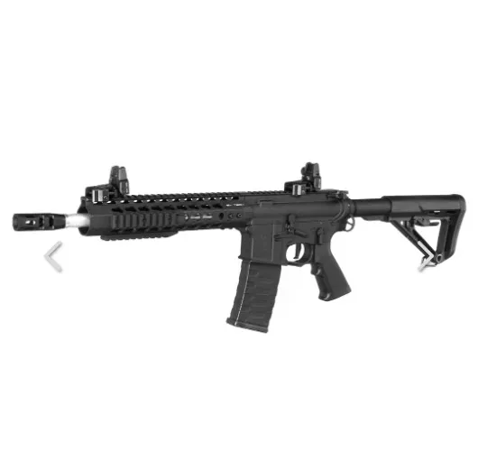 APS M4 10 Zoll KeyMod Spyder ASR-Series Vollmetall eSilver Edge SDU-MosFet 2.0 S-AEG 6mm BB schwarz
