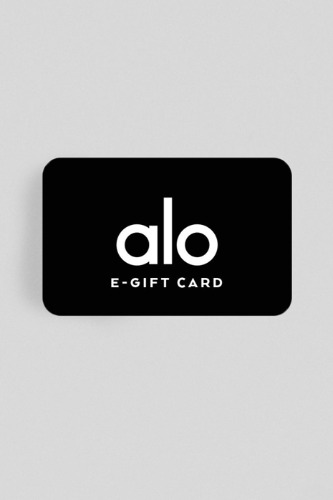 Alo e-Gift Card | Black / $50 USD