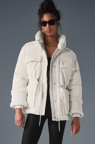 Ice Breaker Puffer Jacket - Ivory | Ivory / M