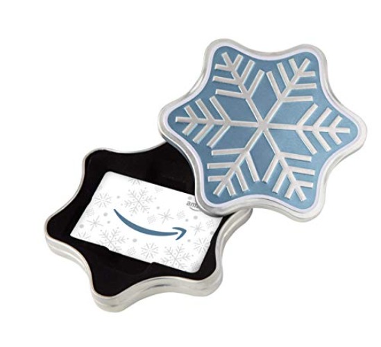 Amazon Snowflake Gift Card