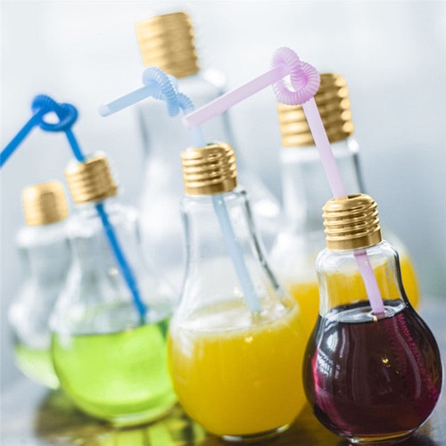 Light Bulb Water Bottle - 200ml / Silver