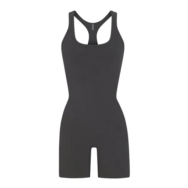 OUTDOOR MID THIGH ONESIE | ASH