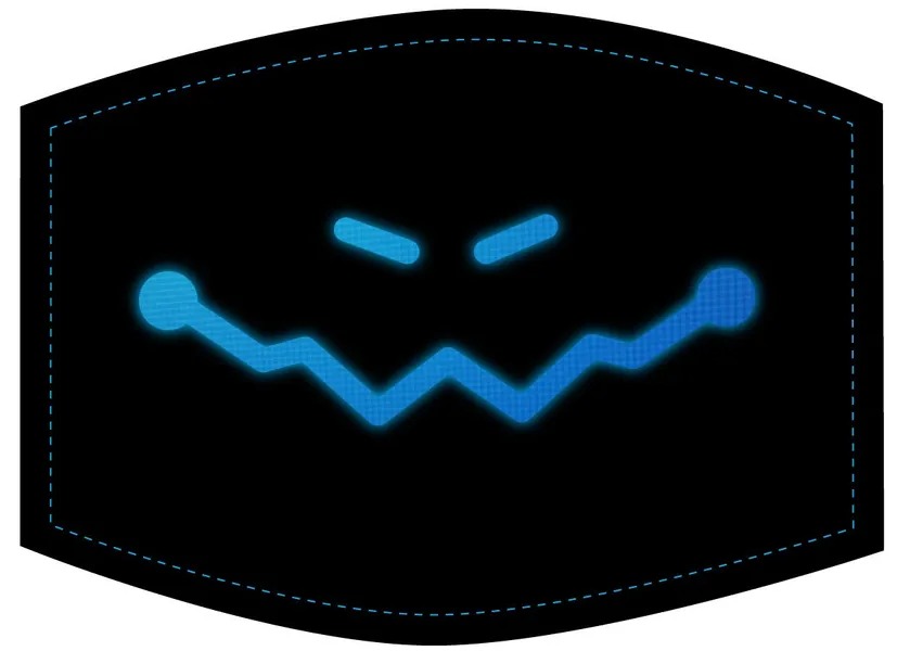 protogen Face Mask with filters