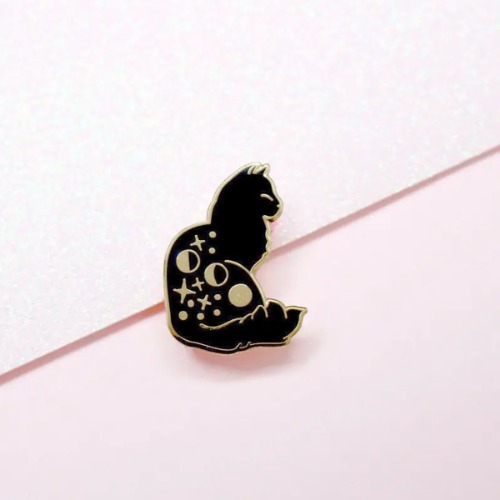 Celestial Cat Enamel Pin | Default Title