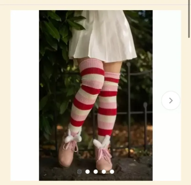 Strawberry Shortcake Thigh-Highs
