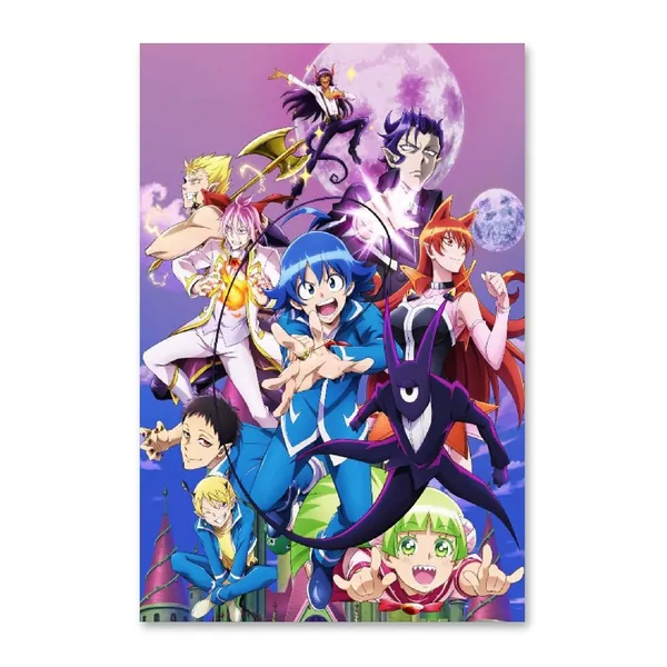 KUKUALE Anime Poster Welcome to Demon School! Iruma-kun Art Poster for Children 11 Posters for Room Aesthetic 12x18inch(30x45cm) - 12x18inch(30x45cm) Unframe-style1