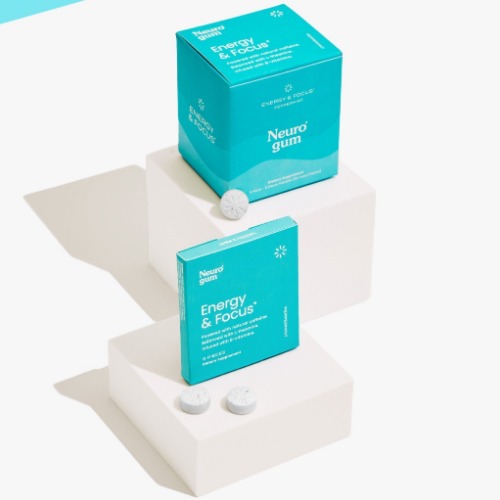 Copy for template of Energy & Focus Gum - Peppermint / 6 pack (54 pc)