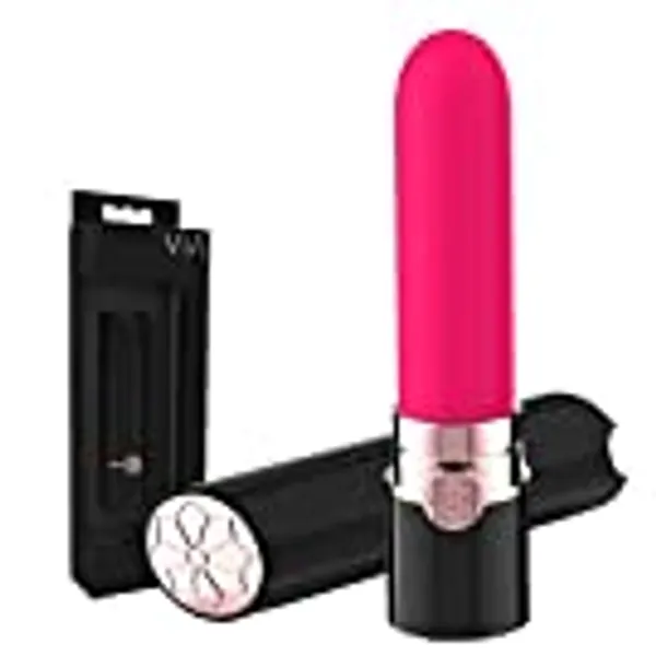 Bullet Vibrator, Iusmnur Mini Lipstick Clitorial Stimulation Toys, Rechargeable Waterproof G Spot Vibrator with 10 Vibration Modes Sex Toys for Women Couples