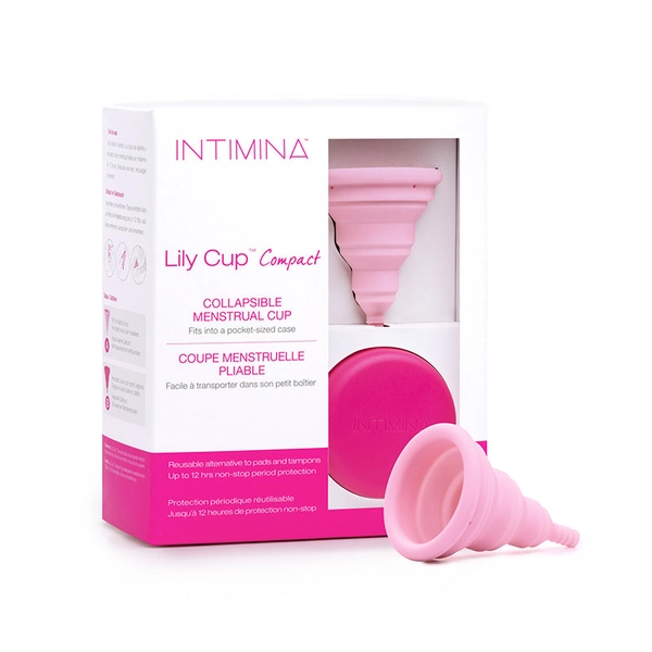 INTIMINA Lily Cup Compact Collapsible Menstrual Cup