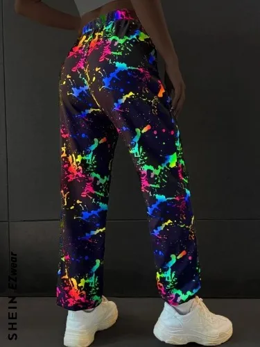 Throne | QueenMisrule | Reflective Neon Joggers