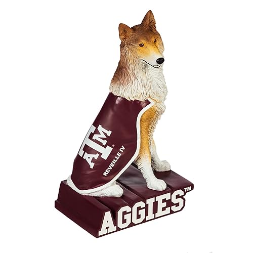 Team Sports America NCAA Texas A&M University Fun Colorful Mascot Statue 12 Inches Tall