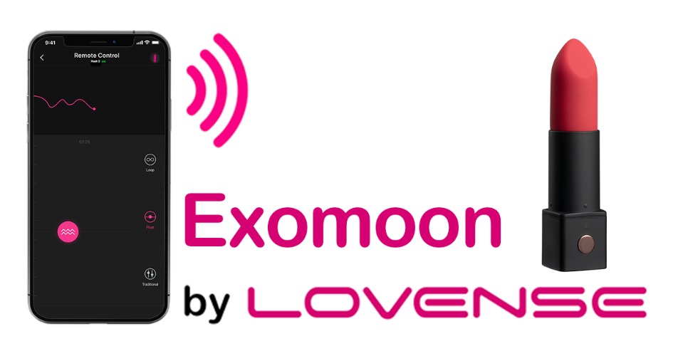 Exomoon ist ein geheimer Mini-Lippenstift-Kugelvibrator.