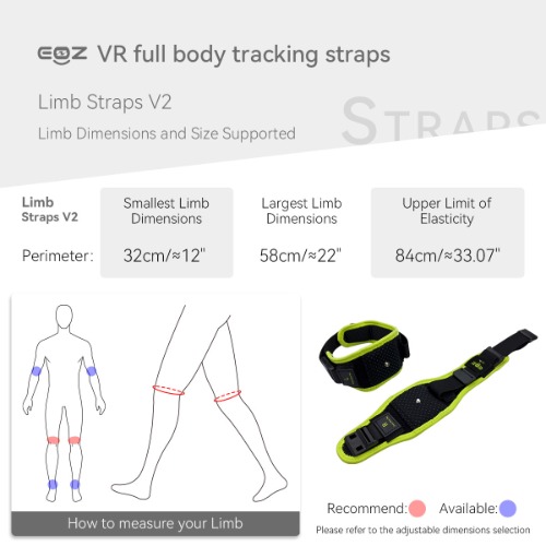 EOZ VR Straps | Limbs ( L&R )