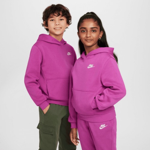 Nike Sportswear Club Fleece Big Kids' Pullover Hoodie