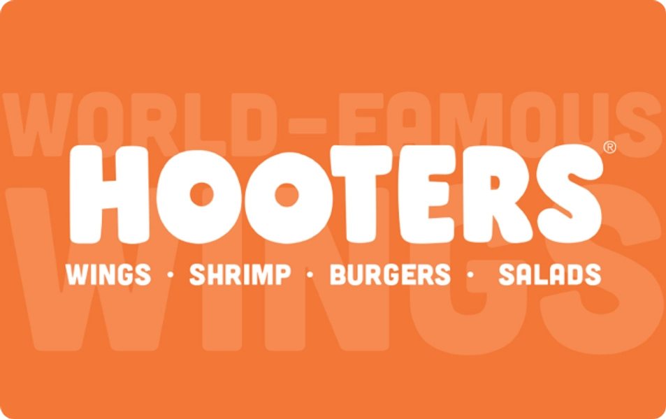 Hooters $25 Gift Card