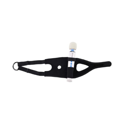 Sportsheets Pivot 2 in 1 Wand Or Dildo Forced-O Strap On Thigh Harness