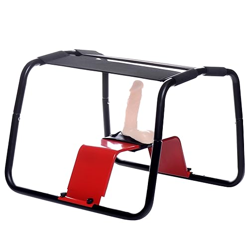 LoveBotz Bangin Bench Extreme Sex Stool, 1Count - Black - Deluxe