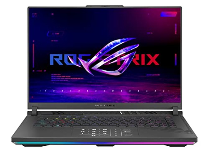 ASUS ROG Strix G16 (2023) Gaming Laptop, 16” Nebula Display 16:10 QHD 240Hz, GeForce RTX 4070, Intel Core i9-13980HX, 32GB DDR5, 1TB PCIe SSD, Wi-Fi 6E, Windows 11 Pro, G614JI-XS96,Eclipse Gray - i9-13980HX | RTX 4070