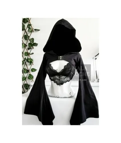 Crop jacket with bralette 