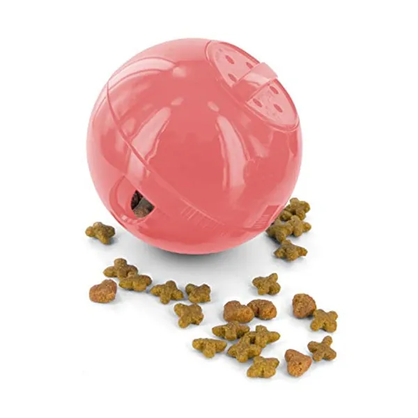 Petsafe Slimcat Interactive Toy and Food Dispenser, Pink