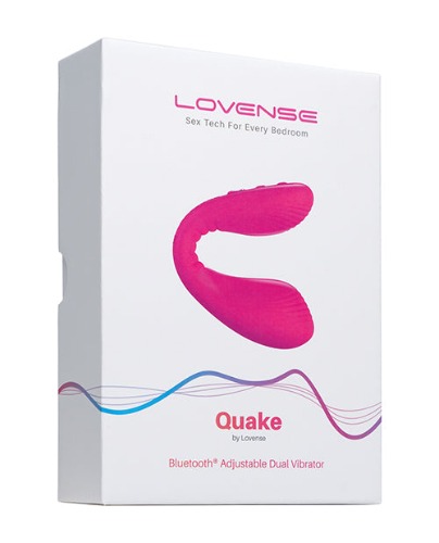 Lovense Dolce (previously Quake) Adjustable Dual  - Pink