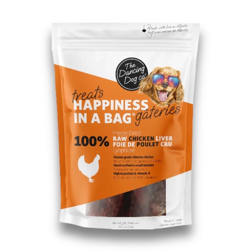 Freeze-Dried Raw Chicken Liver Dog Treat