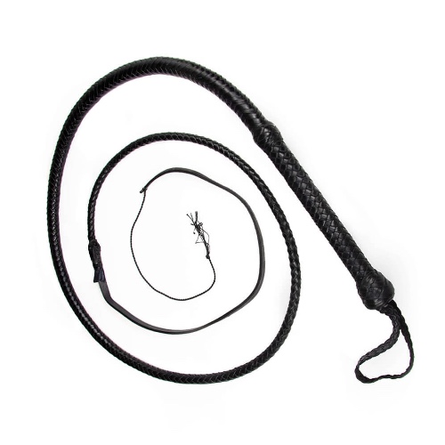 Falcon 4 Foot Leather Bullwhip 