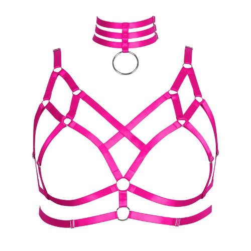 Pink Bra Harness