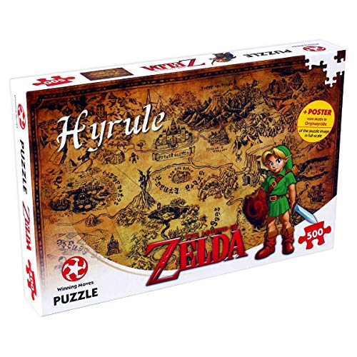Legend of Zelda Hyrule Field 500 Piece Jigsaw Puzzle - Zelda Hyrule Field 500pc