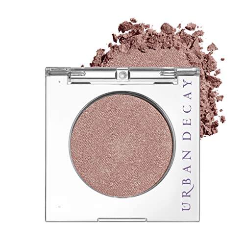 URBAN DECAY 24/7 Longwear Eyeshadow Single, High-Pigment Eye Shadow Compact, Smooth & Blendable Colors, Crease-free, Matte Satin Shimmer & Metallic Finishes, Cruelty-free, Vegan - 0.06 oz - Sin (champagne shimmer)