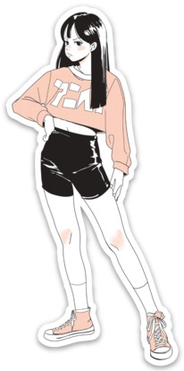 She Loves Me Not Sticker