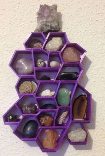 Crystal Modular Organizer Shelf - Dark Green