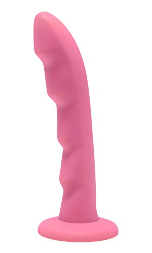 Strap U Pink Ripples Silicone Strap On Harness Dildo