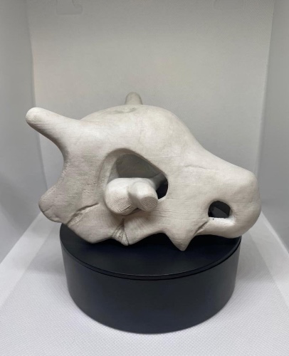 Cubone Skull & Bone Desk Ornaments - by CraftCavePrints