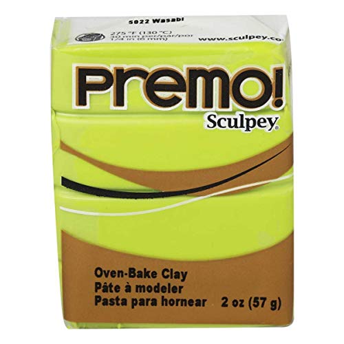 Premo Sculpey Oven Bake Clay - Wasabi - Wasabi - OSFA