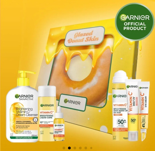 Garnier skincare set 