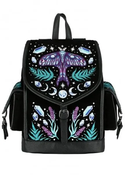 Restyle Enchanted Forest Embroidered Backpack