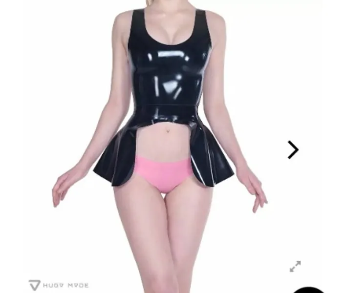 latex dress