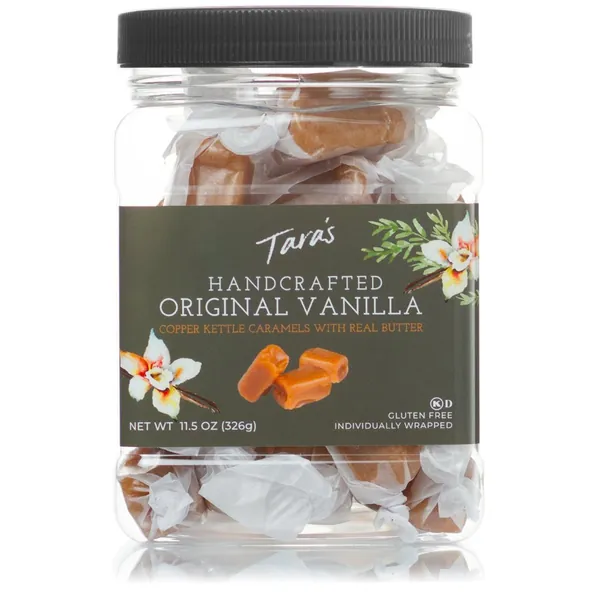 Tara's All Natural Handcrafted Gourmet Original Madagascar Vanilla Caramel, Original Vanilla, 11.5 Ounce