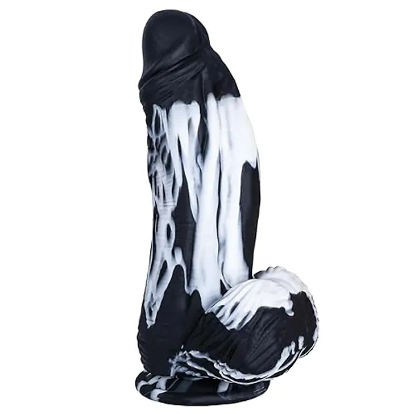 2.68'' Diameter Huge Thick Dildo, 10 inch Monster Silicone Big Dildo with Strong Suction Cup for Hands-Free and Anal Play, G-spot Dildo Dragon Huge Dildos Penis Anal Sex Toys for Women/Men/Couples