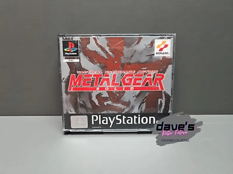 METAL GEAR SOLID - SONY - PS1 - PSX - PLAYSTATION 1 - OVP - CIB - PAL  | eBay