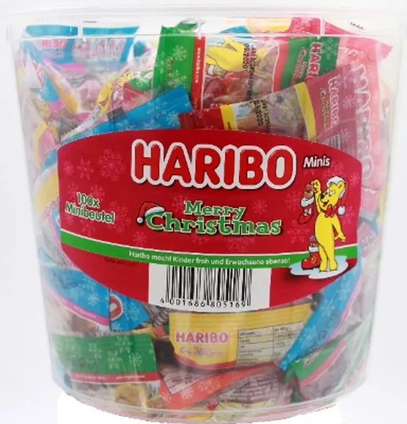 Haribo Christmas (Minis), 980 g