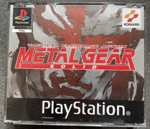 Metal Gear Solid BigBox PS1 mit Anleitung OVP PAL PlayStation 1 Black Label